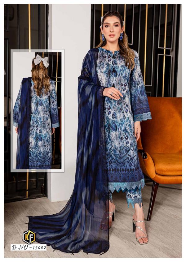 KevalFab Charizma Vol-15 – Karachi Dress Material